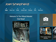 Tablet Screenshot of joelshepherd.com